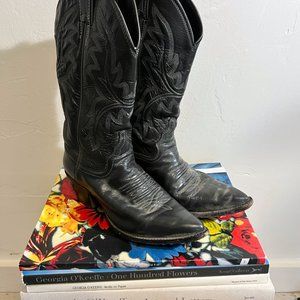 Cowboy Boots, Justin, Size 7.5 W / 6 M